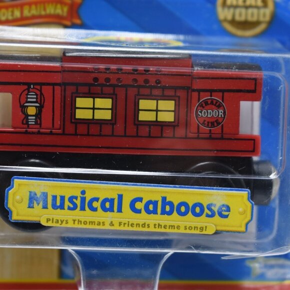 Musical Caboose 2009 - Thomas & Friends Wooden Railway Train Engine Real Wood - Picture 6 of 11